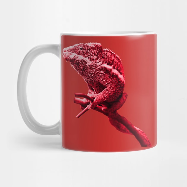 chameleon red by RaphaelWolf